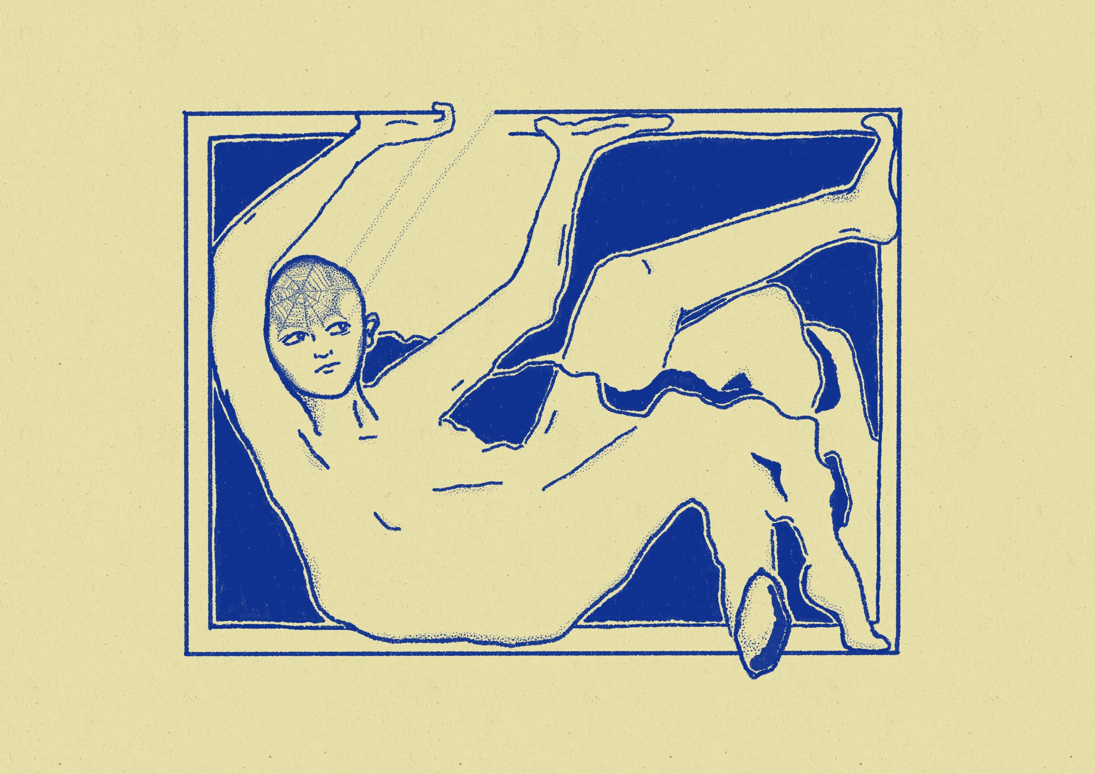 Filosofische illustratie door Ester Smits